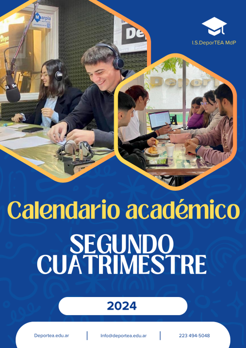 CICLO LECTIVO 2024 SEGUNDO CUATRIMESTRE